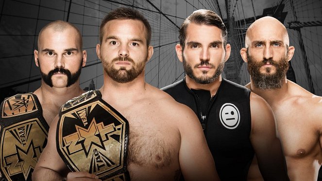 NXT TakeOver: Brooklyn II - Werbefoto - David Harwood, Daniel Wheeler, Johnny Gargano, Tommaso Whitney