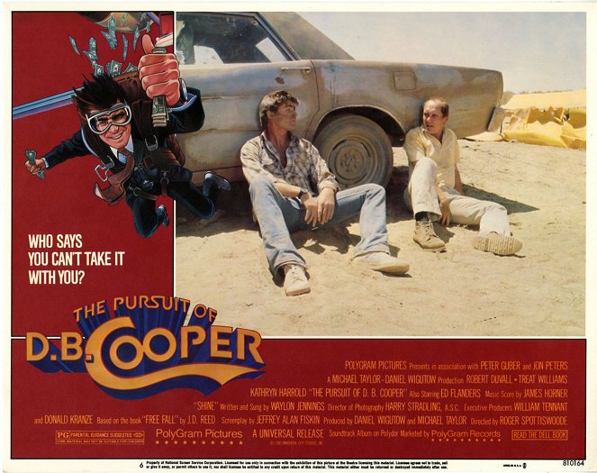 The Pursuit of D.B. Cooper - Lobby Cards - Treat Williams, Robert Duvall