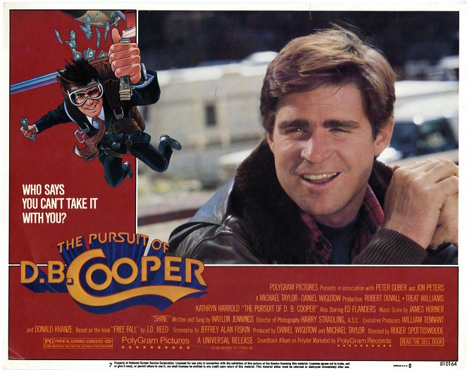 The Pursuit of D.B. Cooper - Lobby karty - Treat Williams