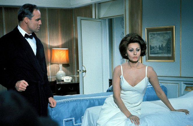A Condessa de Hong Kong - Do filme - Marlon Brando, Sophia Loren