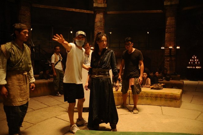 Xi you jiang mo pian - Tournage