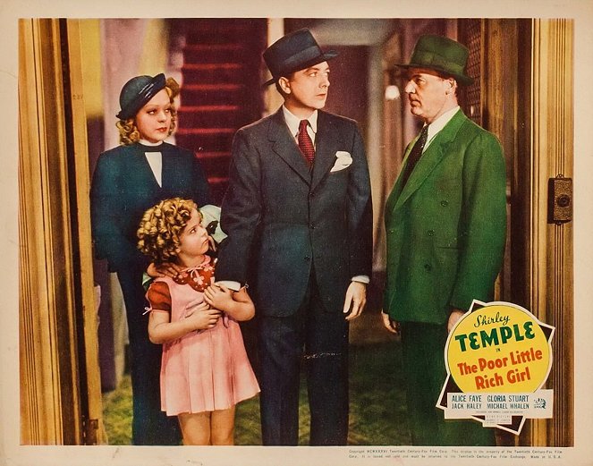 Poor Little Rich Girl - Lobby Cards - Alice Faye, Shirley Temple, Jack Haley