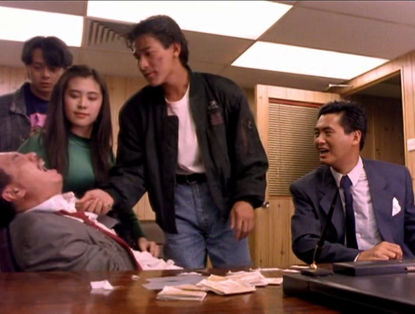 Boh gamblerov - Z filmu - Joey Wang, Andy Lau, Yun-fat Chow