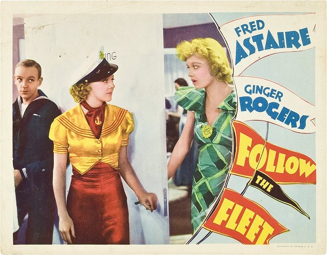 Follow the Fleet - Lobby Cards