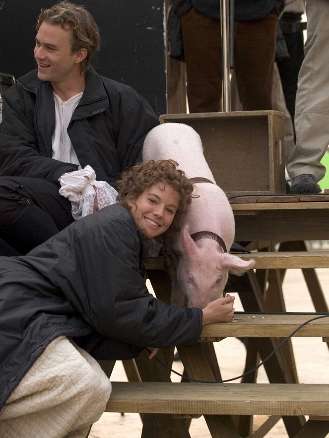 Casanova - Tournage - Heath Ledger, Sienna Miller