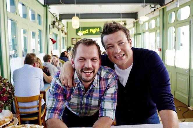 Jamie & Jimmy's Food Fight Club - Filmfotók - Jimmy Doherty, Jamie Oliver