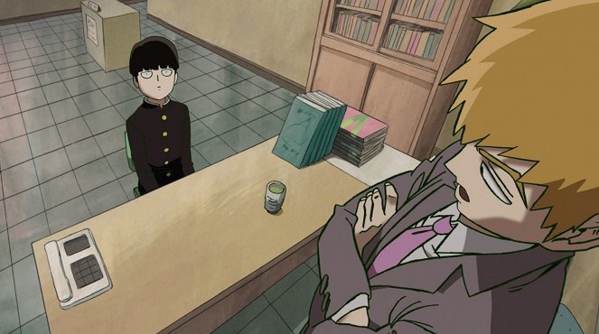 Mob Psycho 100 - Season 1 - Self-Proclaimed Psychic: Reigen Arataka - And Mob - Photos