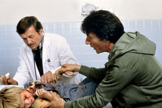 Kramer gegen Kramer - Filmfotos - Justin Henry, Donald Gantry, Dustin Hoffman