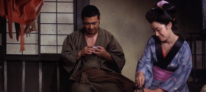 Zatoiči džigoku tabi - Z filmu - Shintarô Katsu