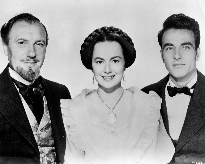 La heredera - Promoción - Ralph Richardson, Olivia de Havilland, Montgomery Clift
