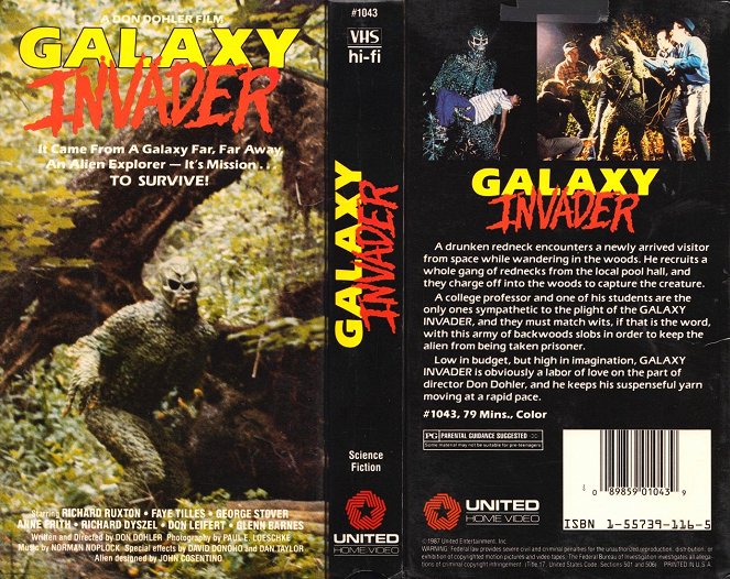 Galaxy Invader - Borítók