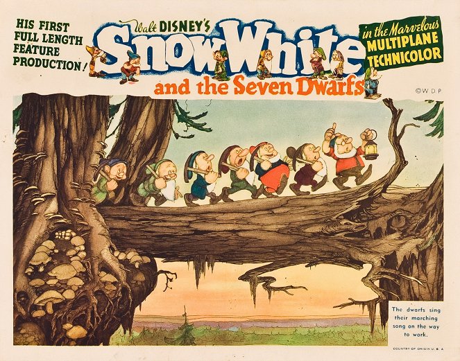 Snow White and the Seven Dwarfs - Lobbykaarten