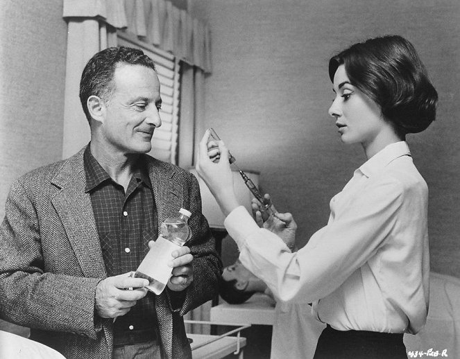 A História de Uma Freira - De filmagens - Fred Zinnemann, Audrey Hepburn