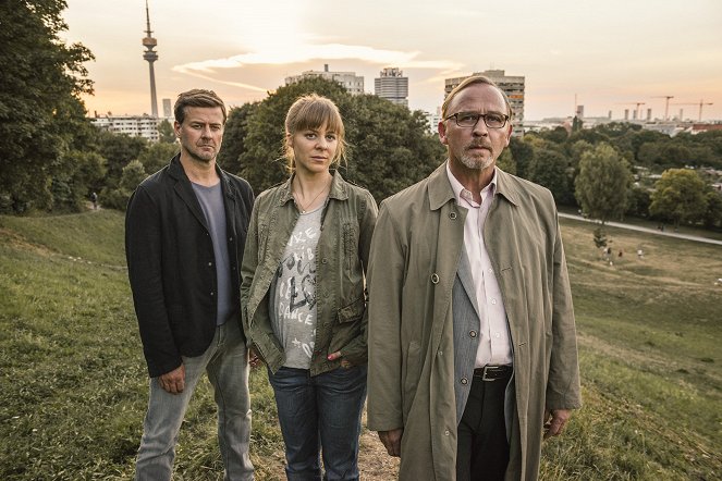 München Mord - Wo bist du, Feigling? - Promoción - Marcus Mittermeier, Bernadette Heerwagen, Alexander Held
