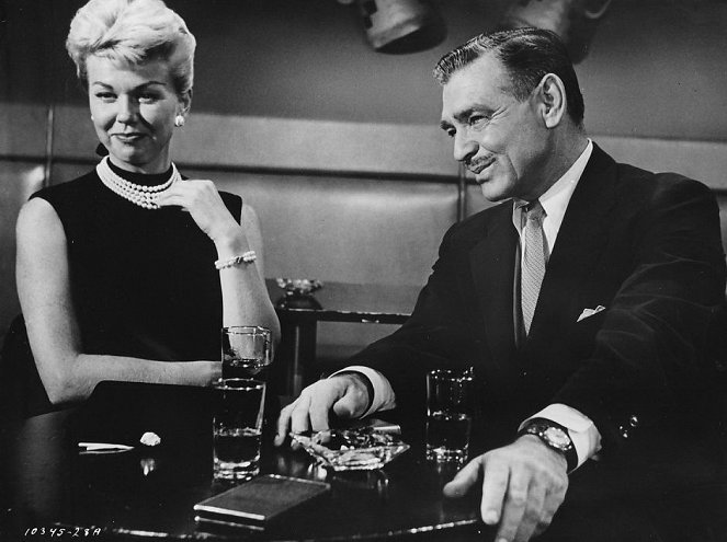 Reporter der Liebe - Dreharbeiten - Doris Day, Clark Gable