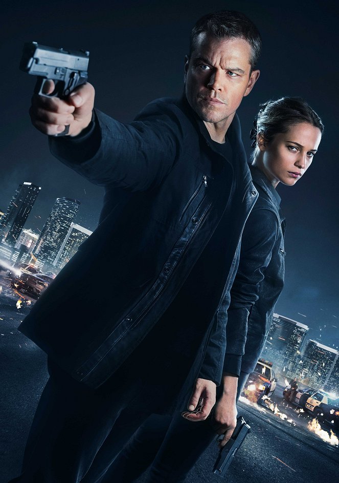 Jason Bourne - Promoción - Matt Damon, Alicia Vikander
