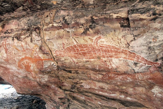 Die sprechenden Felsen der Aborigines - Photos