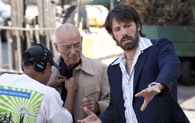 Argo - Z natáčení - Alan Arkin, Ben Affleck