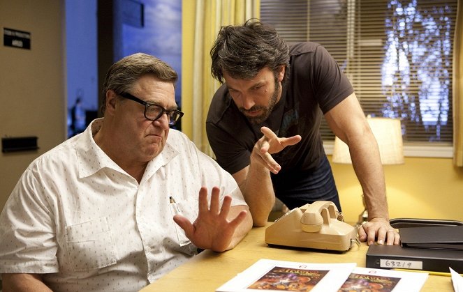 Argo - Dreharbeiten - John Goodman, Ben Affleck