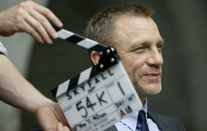 Skyfall - Z realizacji - Daniel Craig