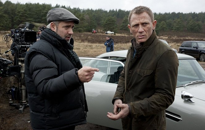 007 - Skyfall - Forgatási fotók - Sam Mendes, Daniel Craig