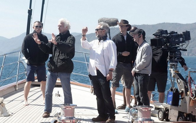 007 - Skyfall - Forgatási fotók - Daniel Craig, Roger Deakins, Sam Mendes