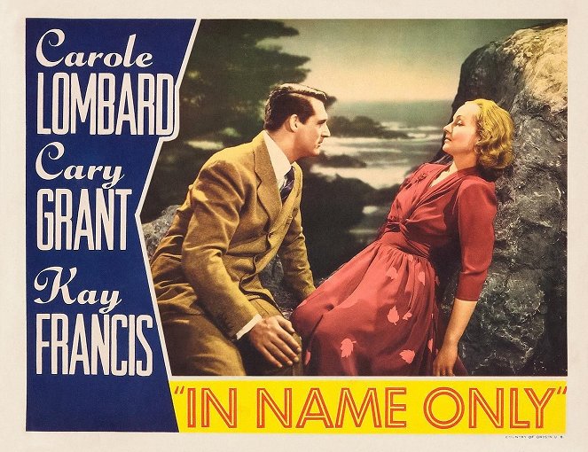 In Name Only - Lobby Cards - Cary Grant, Carole Lombard