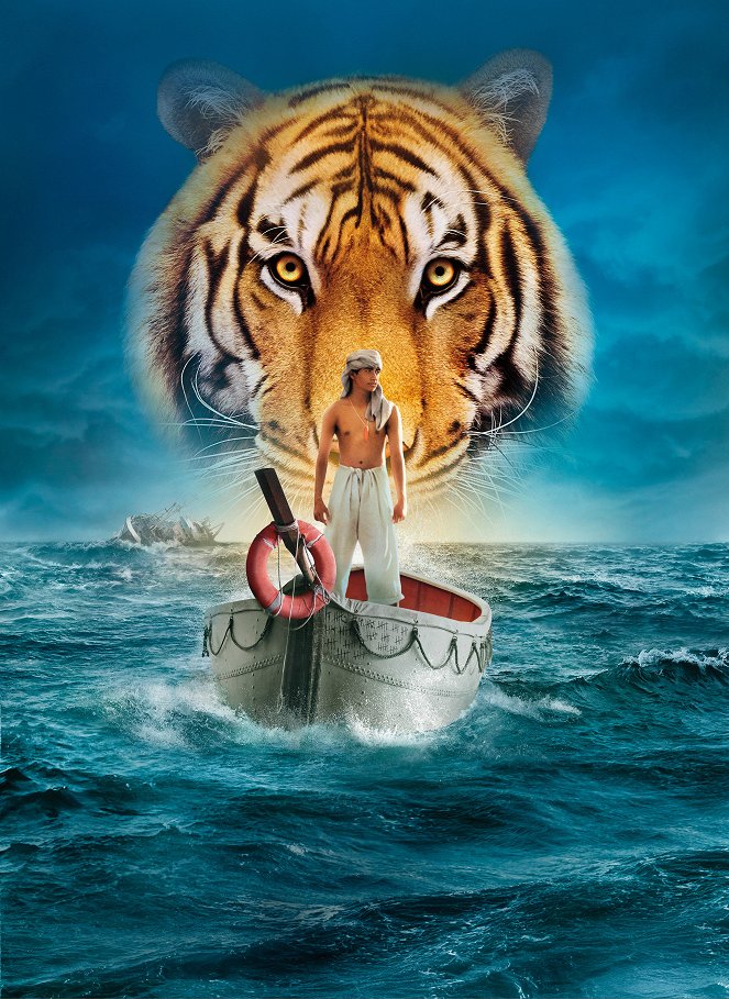 Life Of Pi - Schiffbruch mit Tiger - Werbefoto