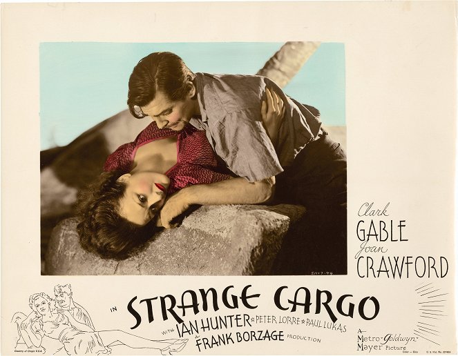 Strange Cargo - Lobby karty - Joan Crawford, Clark Gable