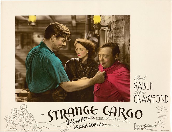 Strange Cargo - Lobby karty - Clark Gable, Joan Crawford, Peter Lorre