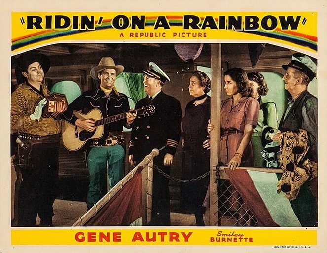 Ridin' on a Rainbow - Lobbykarten