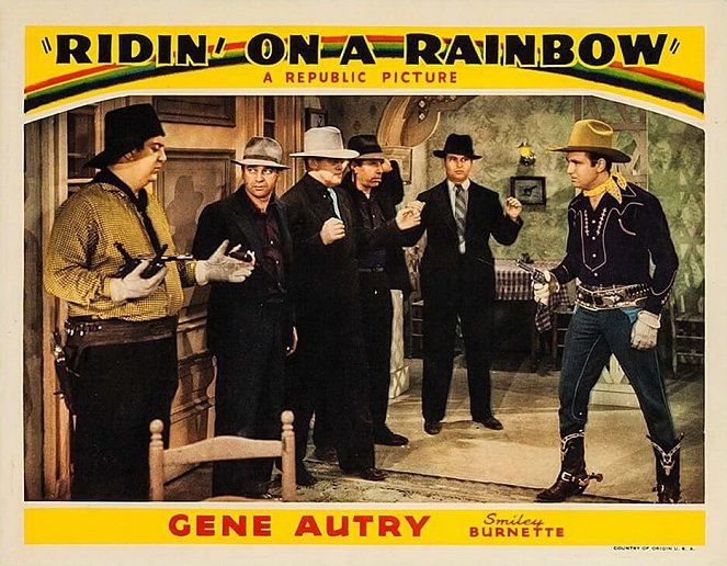 Ridin' on a Rainbow - Lobbykarten