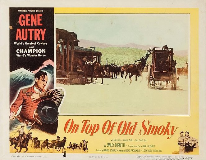 On Top of Old Smoky - Lobby Cards