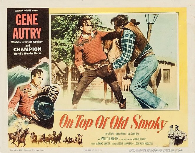 On Top of Old Smoky - Lobby Cards