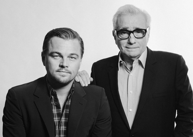 A Wall Street farkasa - Promóció fotók - Leonardo DiCaprio, Martin Scorsese