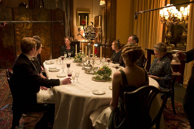 Downton Abbey - Season 3 - Un dîner à l'américaine - Tournage
