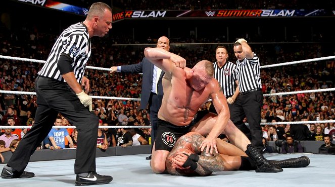 WWE SummerSlam - Van film - Brock Lesnar