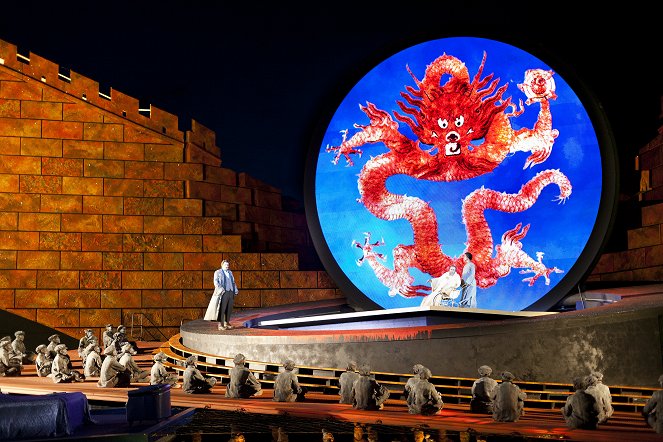 Turandot - Oper von Giacomo Puccini, Bregenzer Festspiele 2015 - Filmfotos