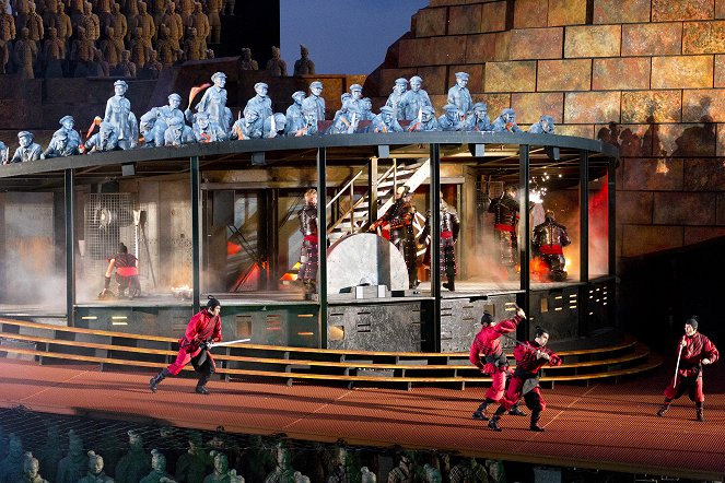 Turandot - Oper von Giacomo Puccini, Bregenzer Festspiele 2015 - Filmfotos