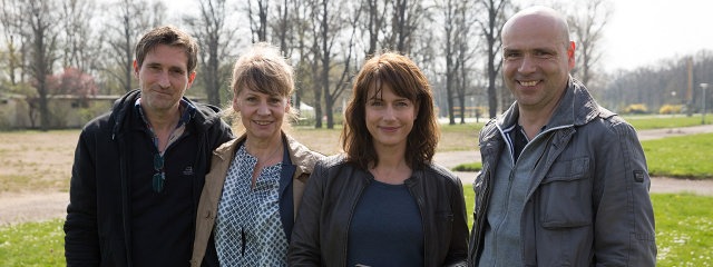 Polizeiruf 110 - Season 46 - Dünnes Eis - Making of - Peter Nix, Iris Kiefer, Claudia Michelsen, Jochen Alexander Freydank