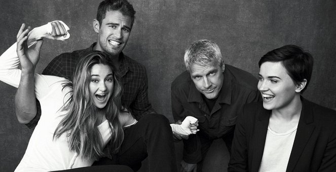 Die Bestimmung - Divergent - Werbefoto - Shailene Woodley, Theo James, Neil Burger, Veronica Roth