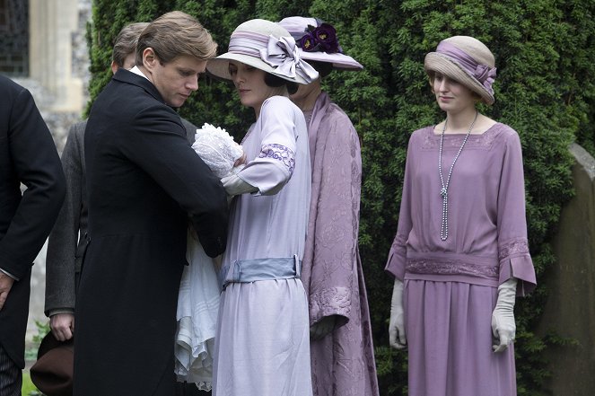 Downton Abbey - Episode 7 - Filmfotók - Allen Leech, Michelle Dockery, Laura Carmichael