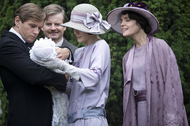 Downton Abbey - Episode 7 - Z filmu - Allen Leech, Michelle Dockery, Elizabeth McGovern
