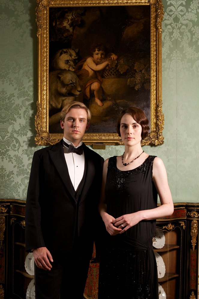 Downton Abbey - Season 3 - Veränderungen - Werbefoto - Dan Stevens, Michelle Dockery