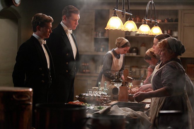 Panství Downton - Epizoda 4 - Z filmu - Ed Speleers, Matt Milne, Sophie McShera