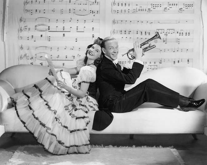 Al fin solos - Promoción - Paulette Goddard, Fred Astaire
