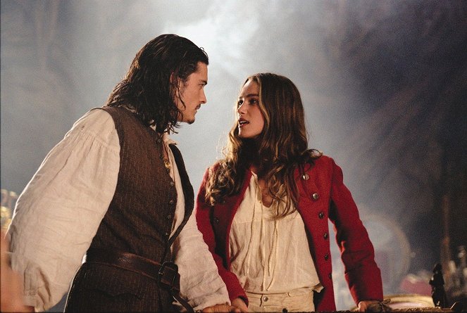 Pirates of the Caribbean: The Curse of the Black Pearl - Van film - Orlando Bloom, Keira Knightley