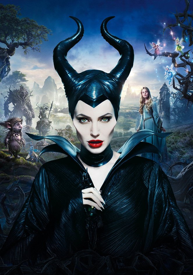 Maleficent - Die dunkle Fee - Werbefoto - Angelina Jolie, Elle Fanning