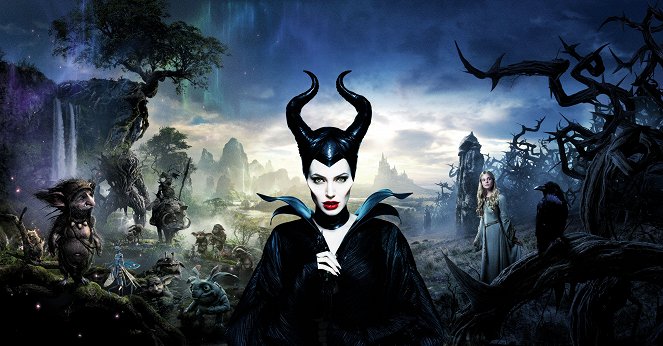 Maleficent - Die dunkle Fee - Werbefoto - Angelina Jolie, Elle Fanning
