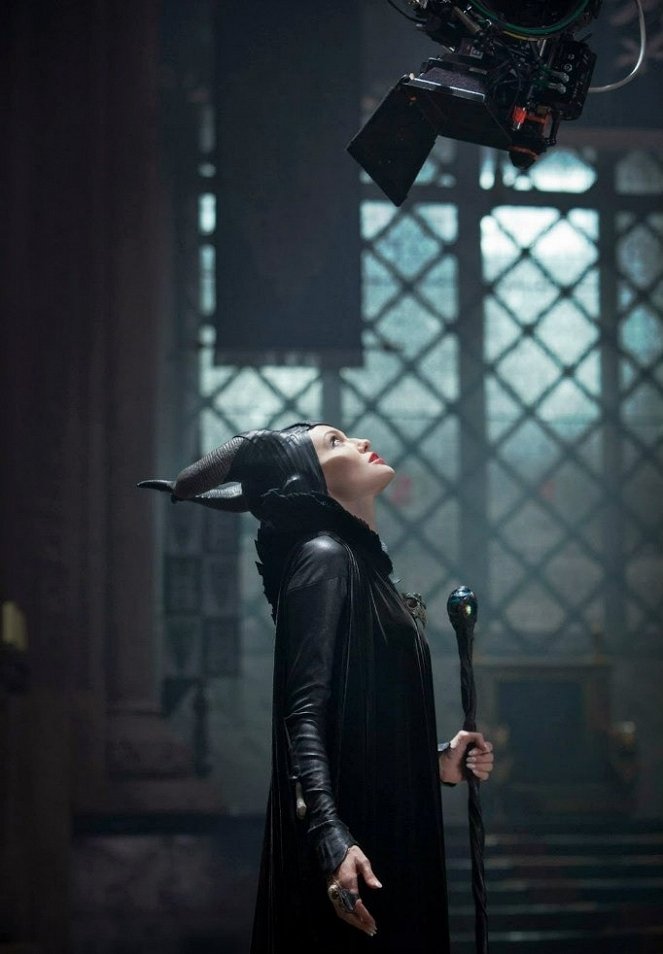 Zloba - Královna černé magie - Z natáčení - Angelina Jolie